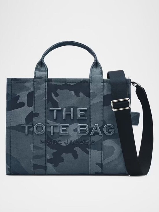 Marc Jacobs Handbags - Marc Jacobs The Camo Jacquard Medium Tote Bag - Blue Multi